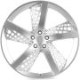 Легковой диск Skill Wheels SL311 9,5x22 5x114,3 ET40 67,1 серебро тёмное